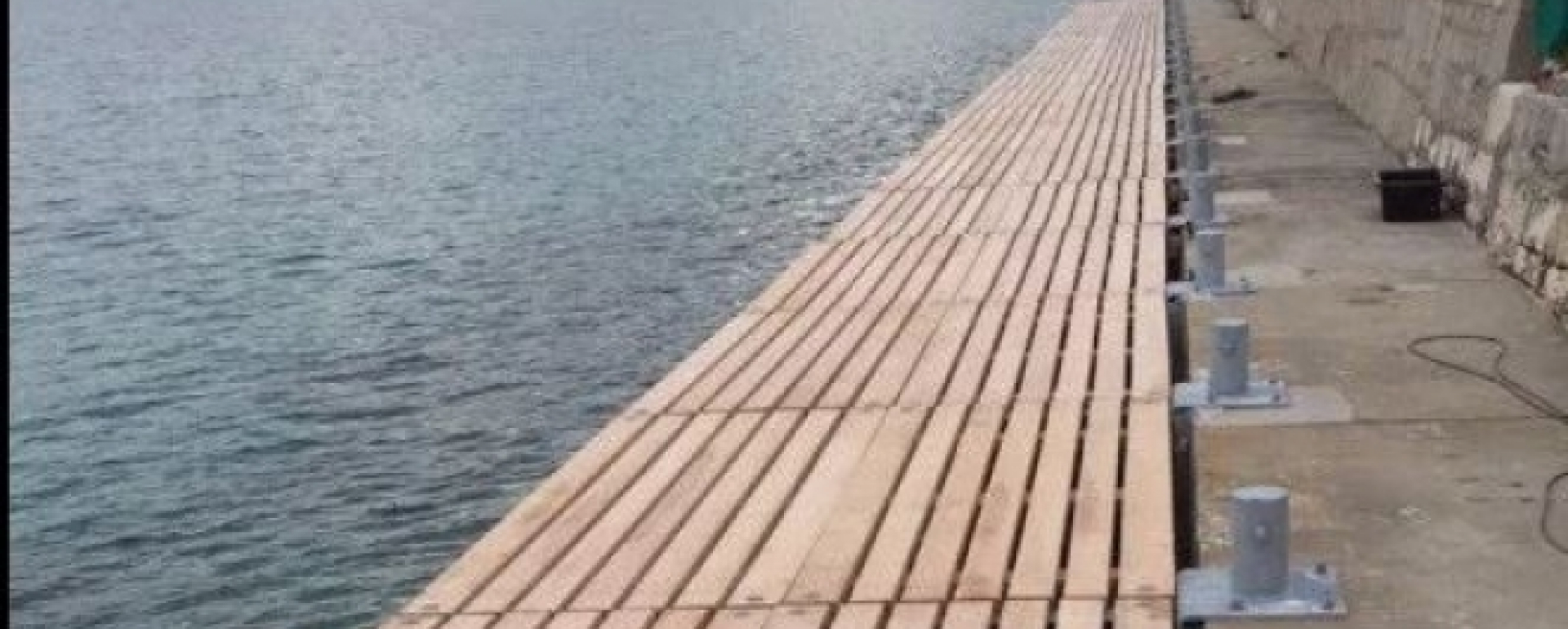 IZVRŠENA SANACIJA GATA, LUKA IST